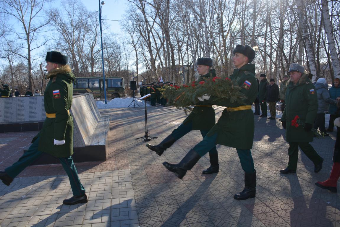 Белогорск почтил память защитников Отечества